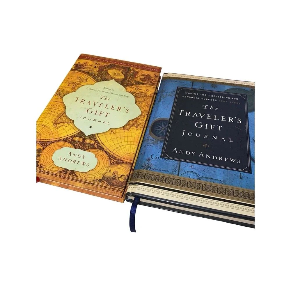 The‎ Traveler's Gift + Journal by Andy Andrews HC Lot Self Help Personal Success